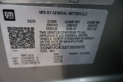 2026 Chevrolet Traverse LT