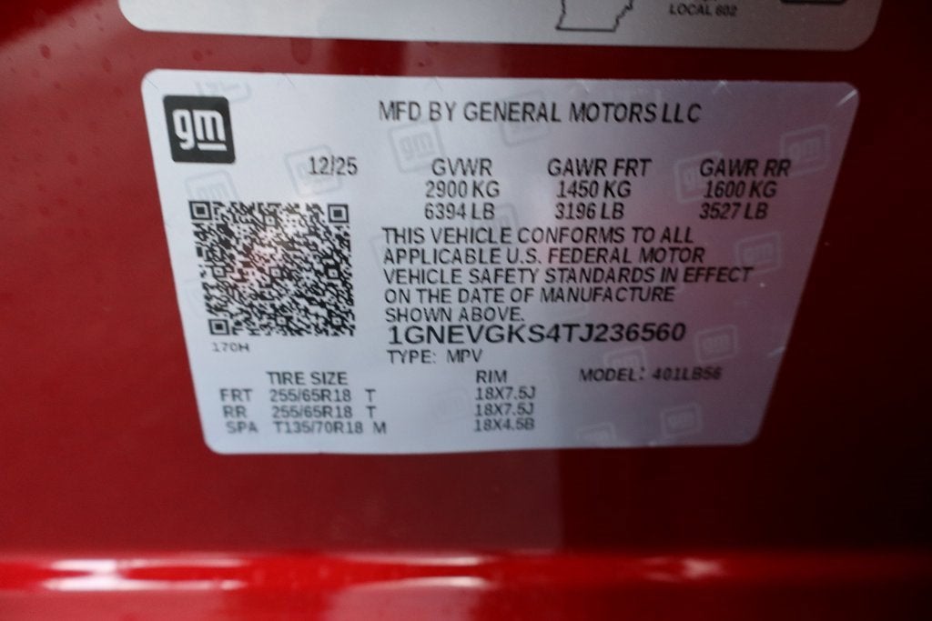 2026 Chevrolet Traverse LT