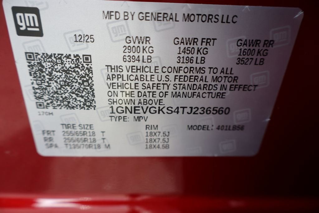 2026 Chevrolet Traverse LT