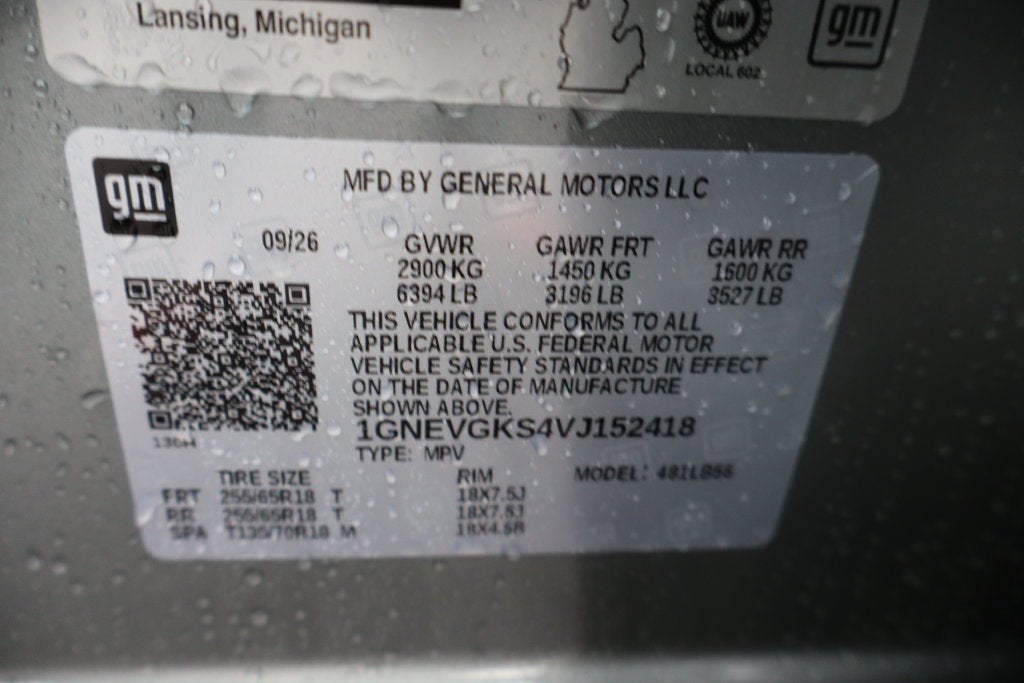 2027 Chevrolet Traverse LT