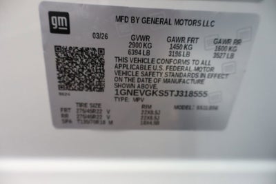 2026 Chevrolet Traverse LT