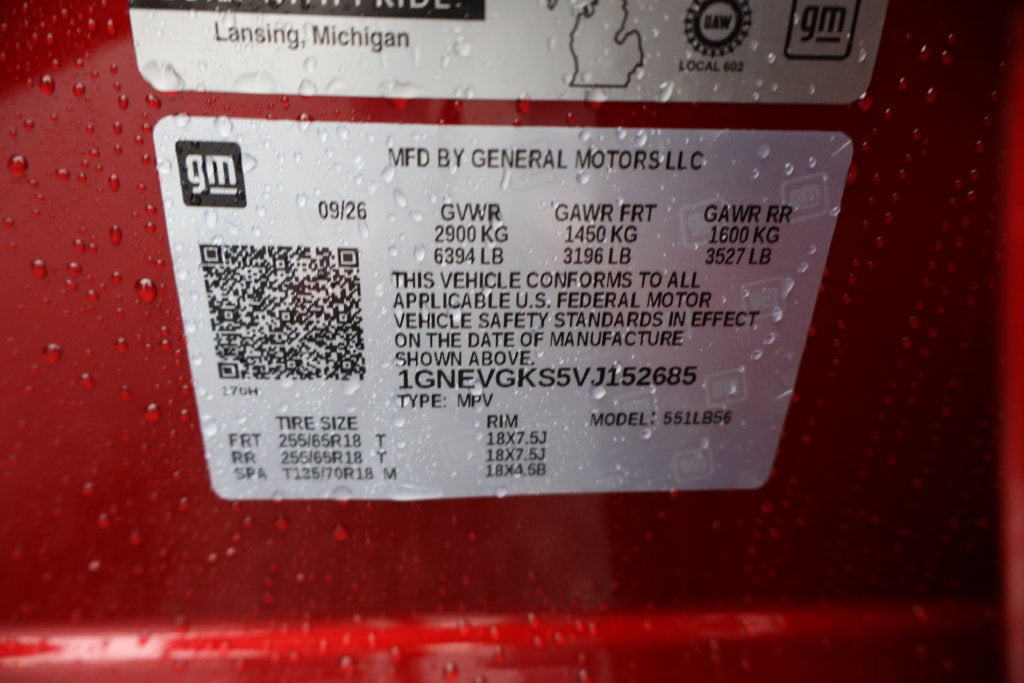 2027 Chevrolet Traverse LT