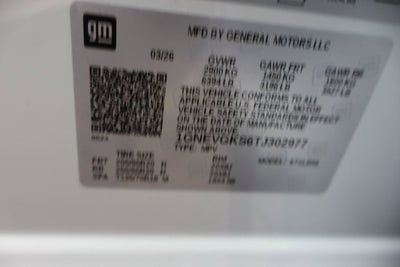 2026 Chevrolet Traverse LT