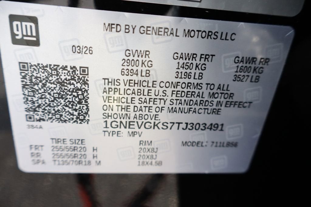 2026 Chevrolet Traverse LT