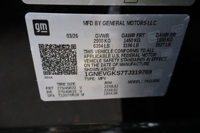 2026 Chevrolet Traverse LT