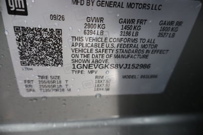 2027 Chevrolet Traverse LT