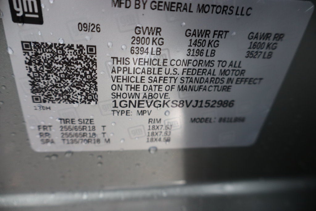 2027 Chevrolet Traverse LT