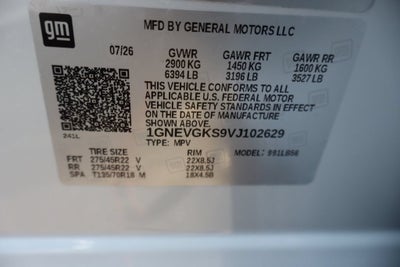 2027 Chevrolet Traverse LT