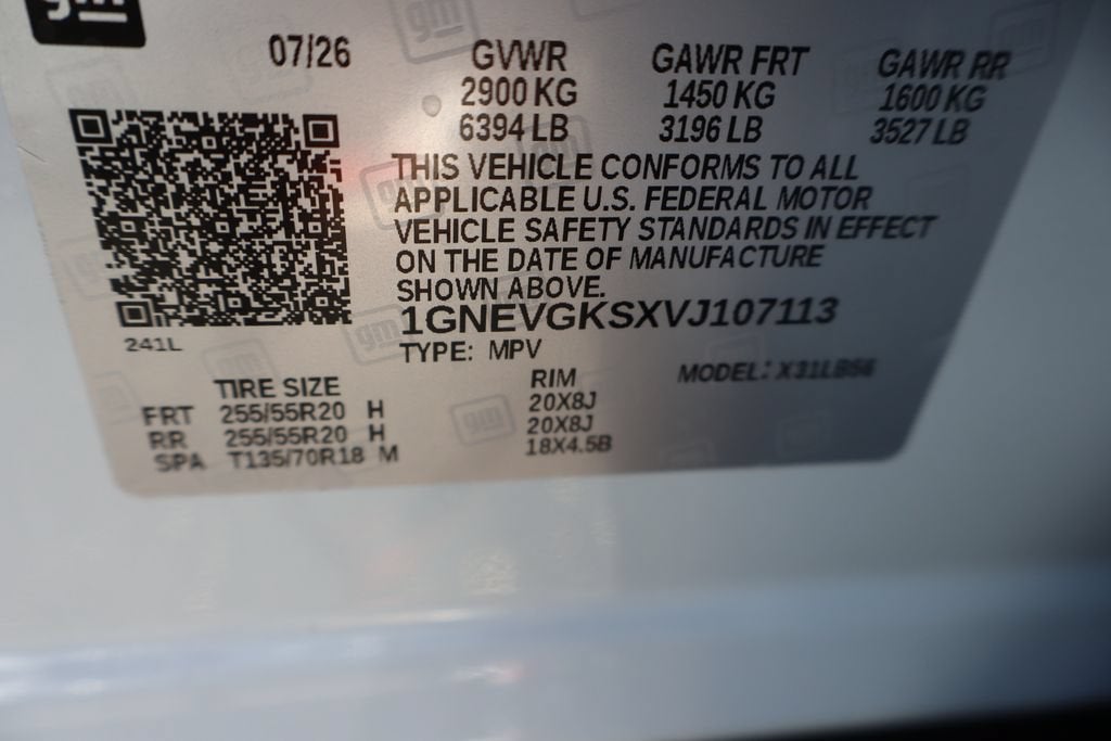 2027 Chevrolet Traverse LT