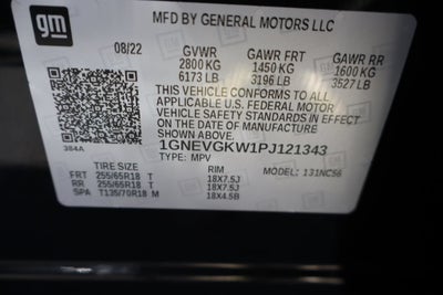 2023 Chevrolet Traverse LT