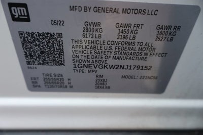 2022 Chevrolet Traverse LT