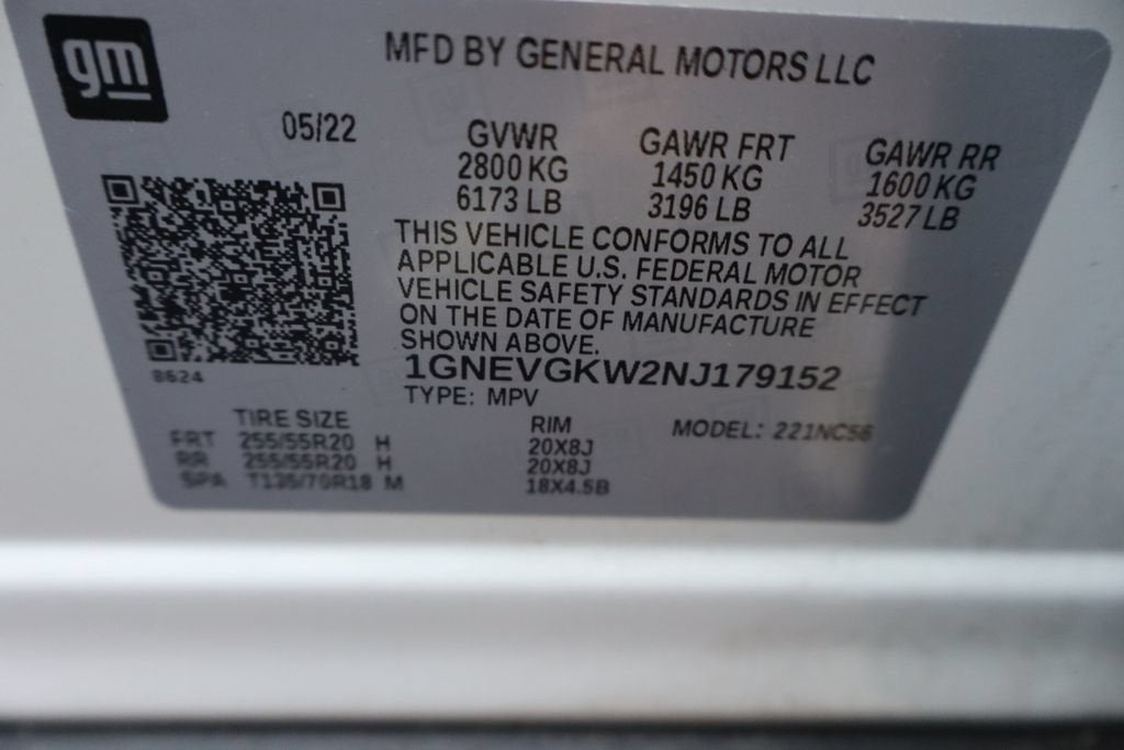 2022 Chevrolet Traverse LT