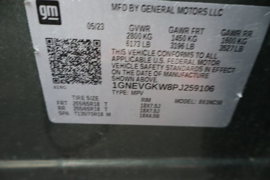 2023 Chevrolet Traverse LT Cloth