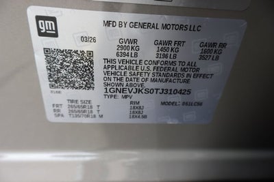 2026 Chevrolet Traverse Z71