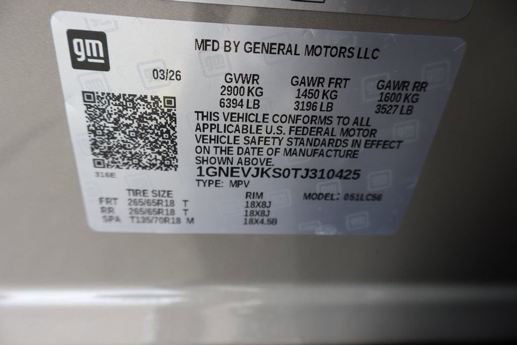 2026 Chevrolet Traverse Z71