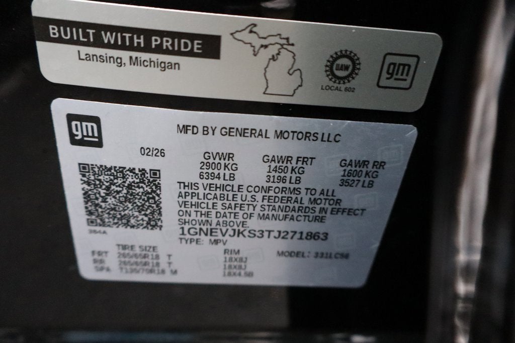 2026 Chevrolet Traverse Z71