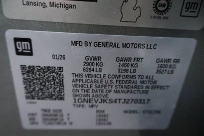 2026 Chevrolet Traverse Z71