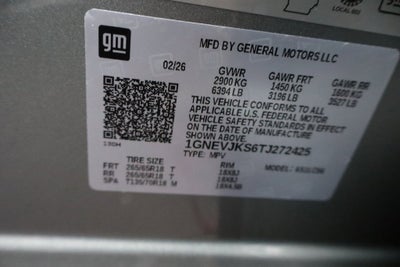 2026 Chevrolet Traverse Z71