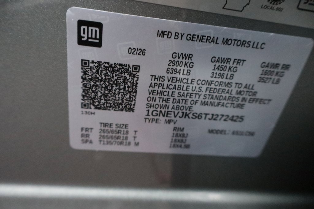 2026 Chevrolet Traverse Z71