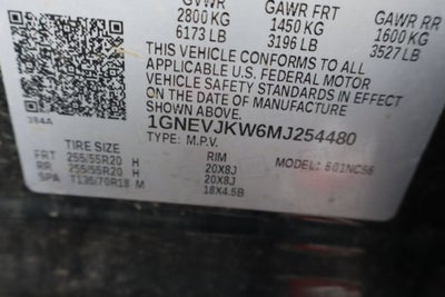 2021 Chevrolet Traverse RS