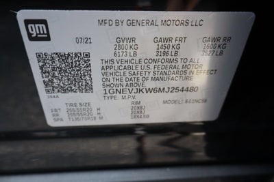 2021 Chevrolet Traverse RS