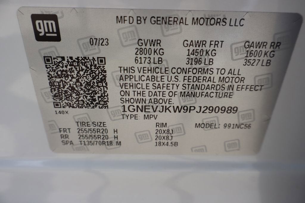 2023 Chevrolet Traverse RS