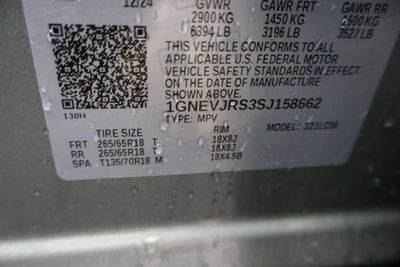 2025 Chevrolet Traverse Z71