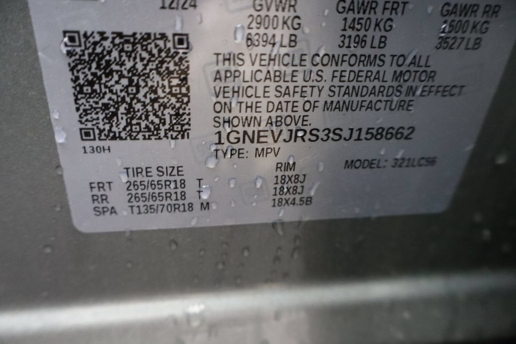 2025 Chevrolet Traverse Z71