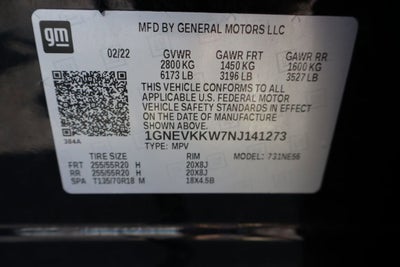 2022 Chevrolet Traverse Premier