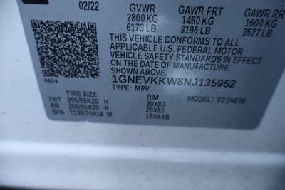 2022 Chevrolet Traverse Premier