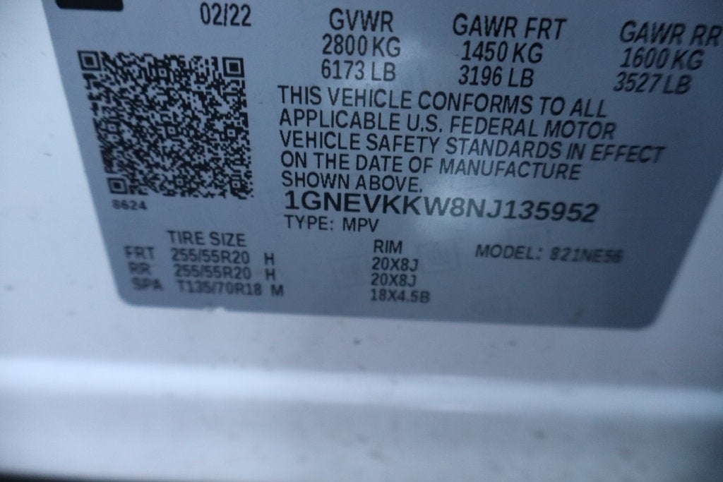 2022 Chevrolet Traverse Premier