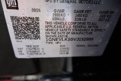 2027 Chevrolet Traverse RS