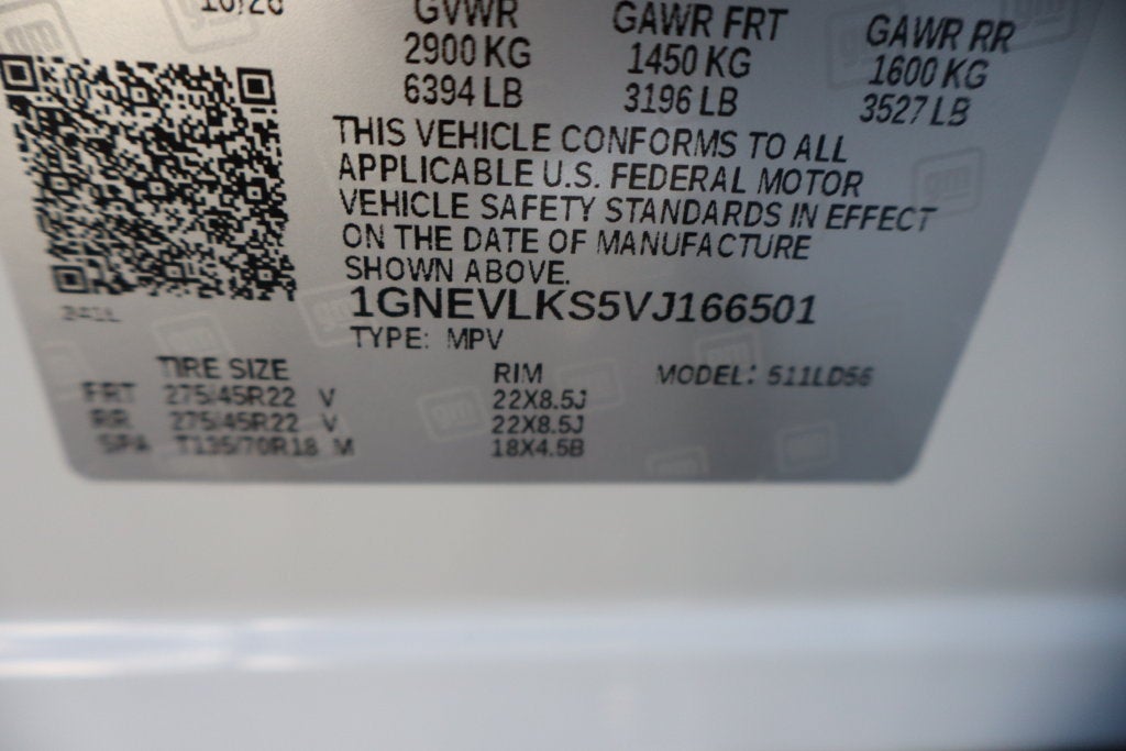 2027 Chevrolet Traverse RS
