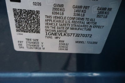 2026 Chevrolet Traverse RS