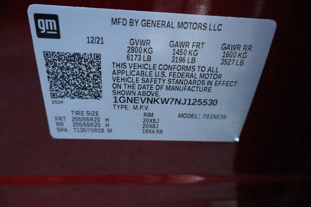 2022 Chevrolet Traverse High Country