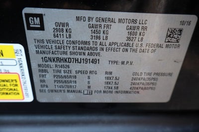 2017 Chevrolet Traverse LT