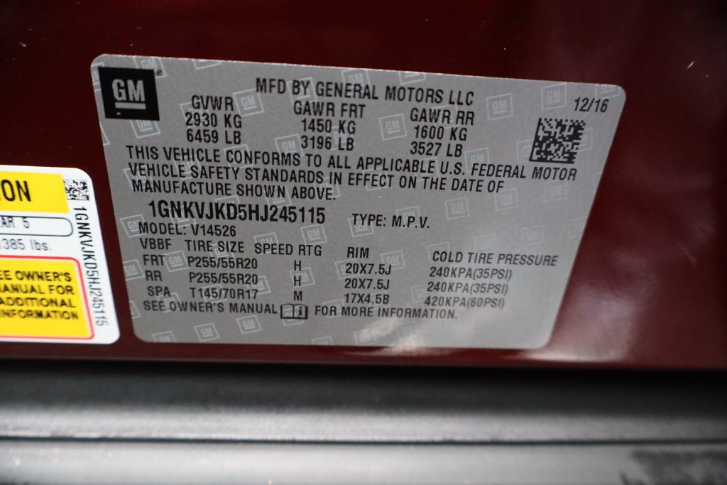 2017 Chevrolet Traverse Premier