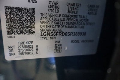 2025 Chevrolet Suburban Premier