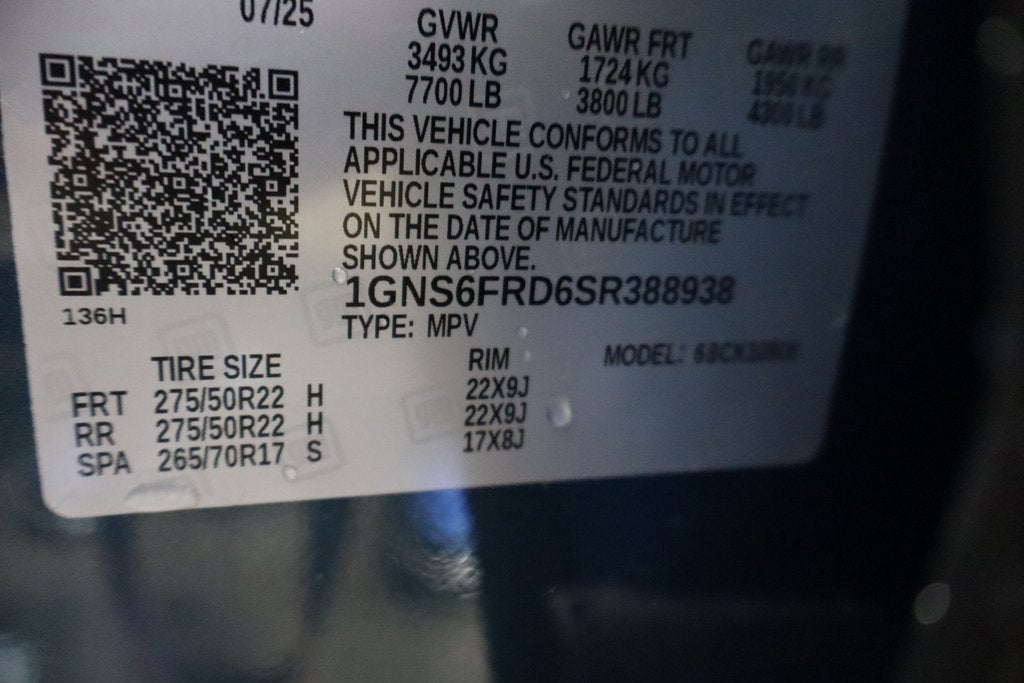 2025 Chevrolet Suburban Premier