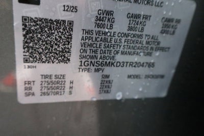 2026 Chevrolet Tahoe LS