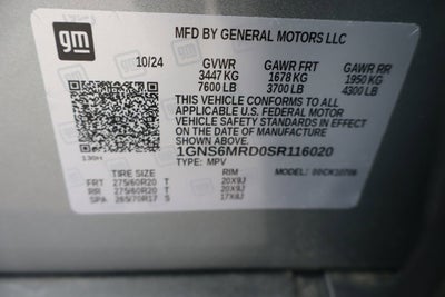 2025 Chevrolet Tahoe LS