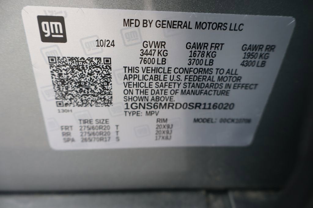 2025 Chevrolet Tahoe LS