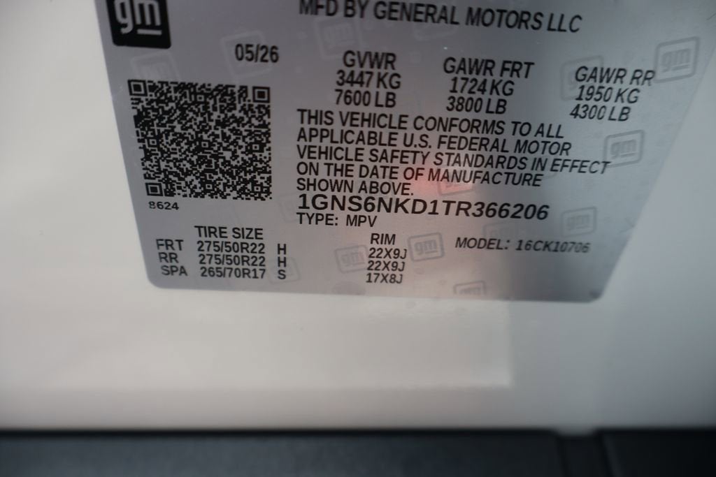 2026 Chevrolet Tahoe LT