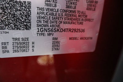 2026 Chevrolet Tahoe Premier