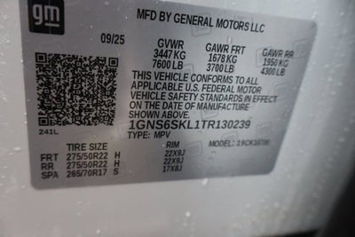 2026 Chevrolet Tahoe Premier