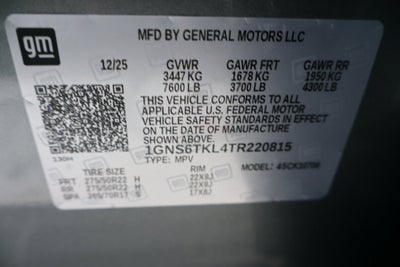 2026 Chevrolet Tahoe High Country