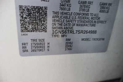 2025 Chevrolet Tahoe High Country