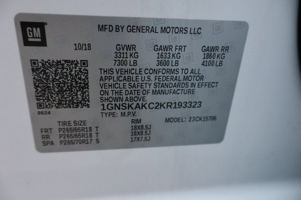 2019 Chevrolet Tahoe LS