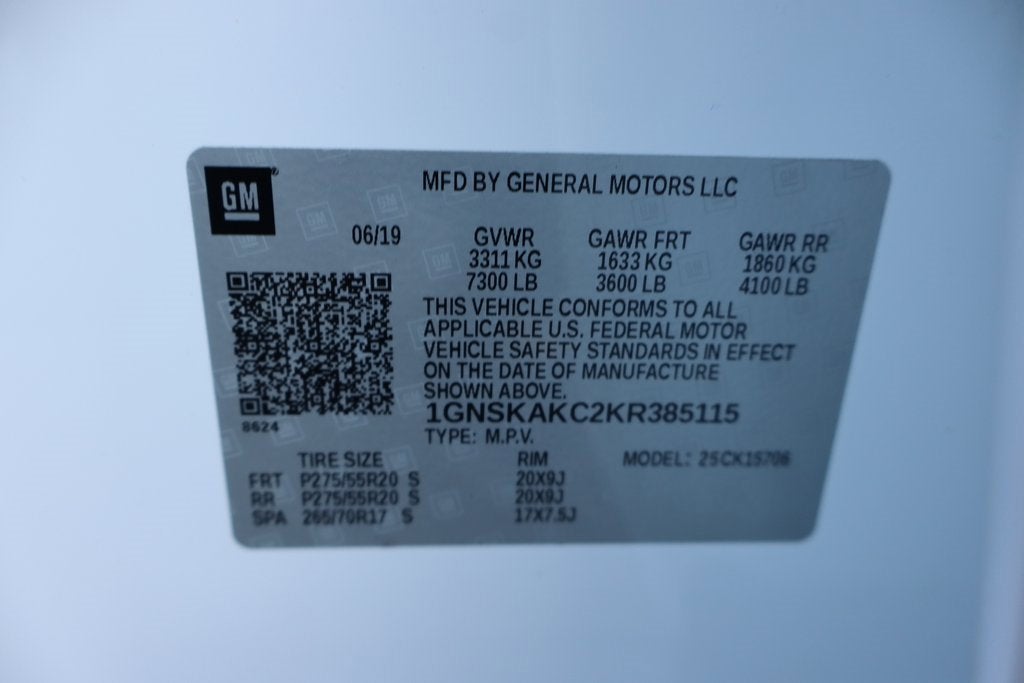 2019 Chevrolet Tahoe LS