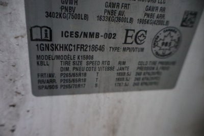 2015 Chevrolet Suburban LS